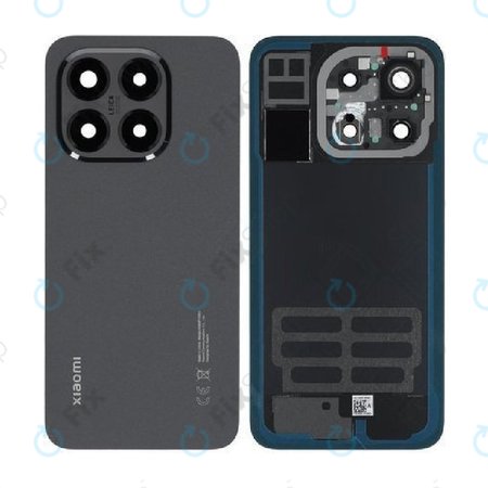 Kryt baterie pro Xiaomi 15T 5G, Black, 5600090O12A00, Genuine Service Pack