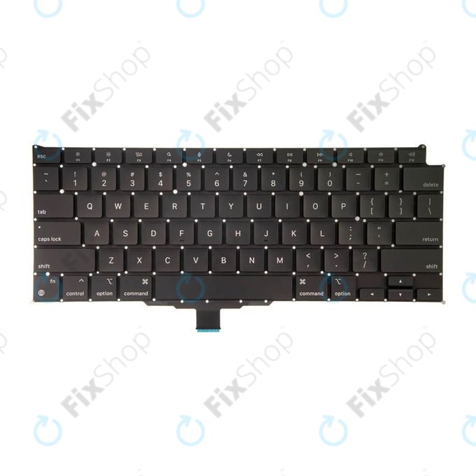 Apple MacBook Air 13" A2337 (2020) - Klávesnice US