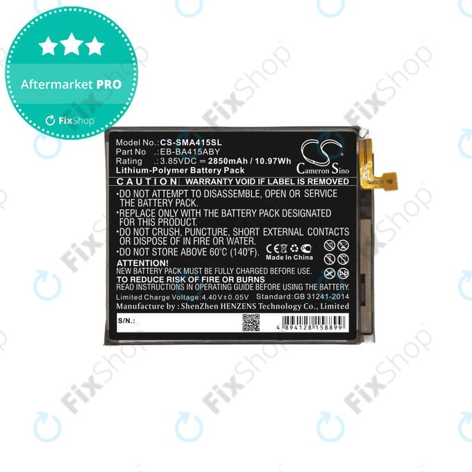 Samsung Galaxy A41 A415F - Baterie EB-BA415ABY 2850mAh HQ