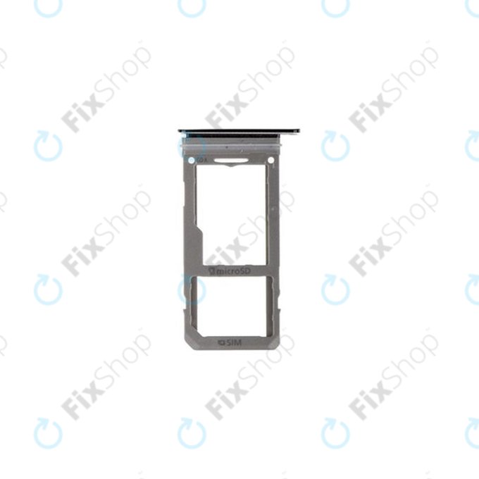 Samsung Galaxy S9 Plus G965F - SIM/SD Slot (Midnight Black) - GH98-42576A Genuine Service Pack