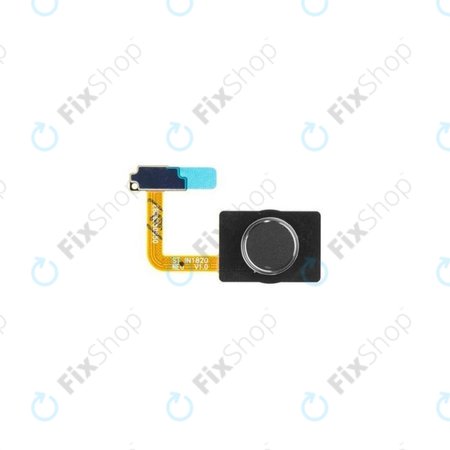 LG G710EM G7 ThinQ - Senzor Otisku Prstu + Flex Kabel (Šedá) - EBD63385201