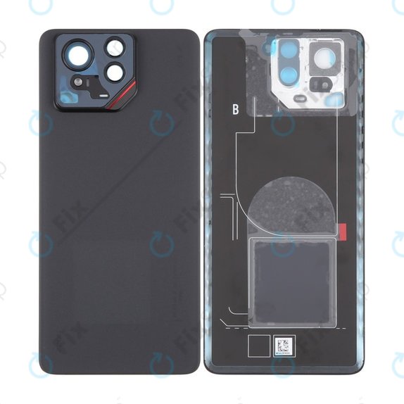 Asus ROG Phone 9 Pro AI2501 - Bateriový Kryt Komplet (Phantom Black)