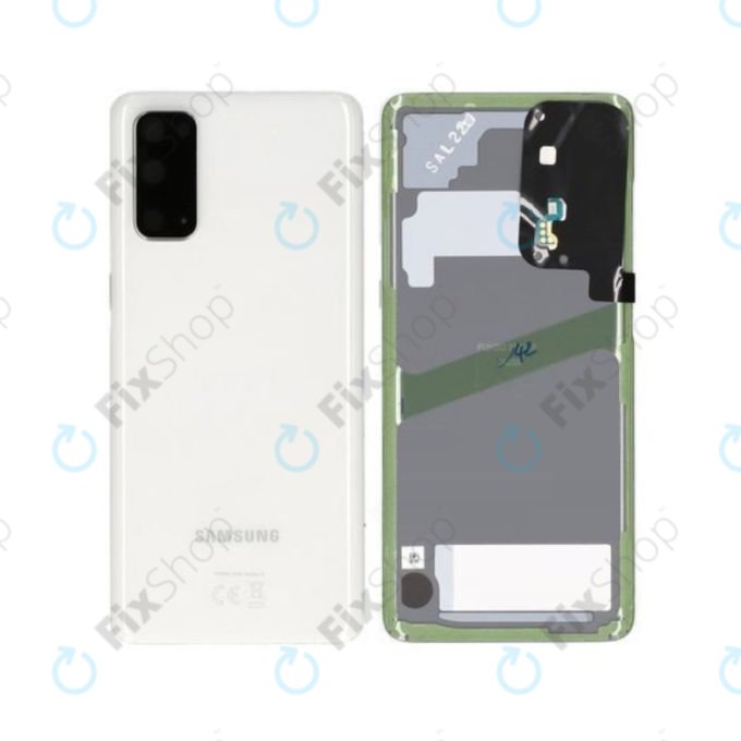 Samsung Galaxy S20 G980F - Bateriový Kryt (Cloud White) - GH82-22068B, GH82-21576B Genuine Service Pack