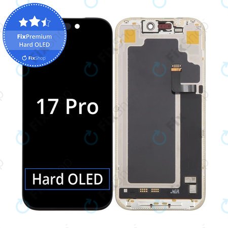 Apple iPhone 17 Pro - LCD Displej + Dotykové Sklo + Rám Hard OLED FixPremium