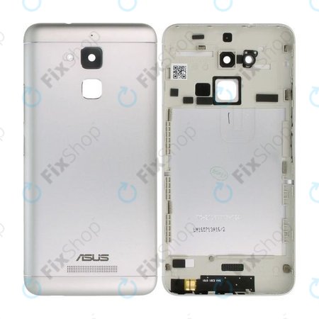 Asus Zenfone 3 Max ZC520TL - Bateriový Kryt (Stříbrná) - 90AX0087-R7A010