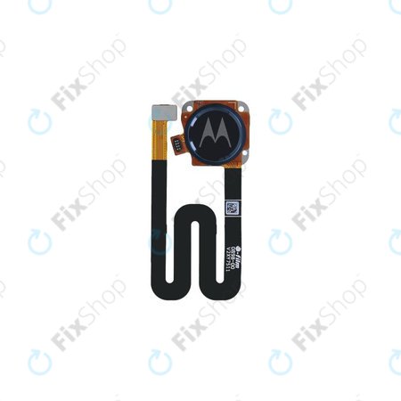 Motorola Moto G6 Play XT1922 - Senzor Otisku Prstu + Flex Kabel (Black)
