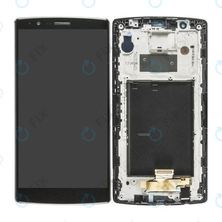 LG G4 H815 - LCD Displej + Dotykové sklo + Rám (Černá)