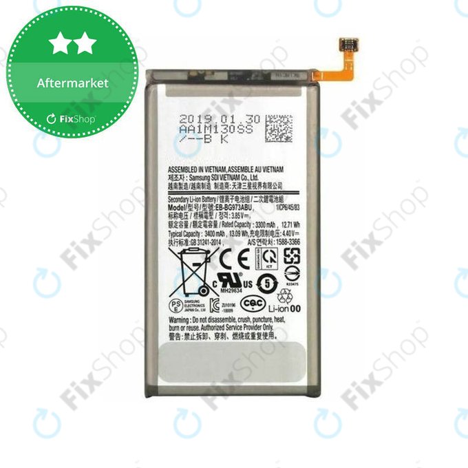 Samsung Galaxy S10 G973F - Baterie EB-BG973ABU 3400mAh