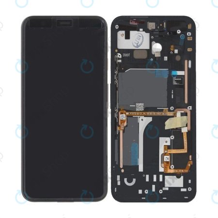 Google Pixel 4 - LCD Displej + Dotykové sklo + Rám (Oh So Orange) - 20GF2WW0015 Genuine Service Pack