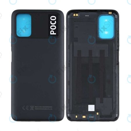 Xiaomi Poco M3 - Bateriový Kryt (Power Black)