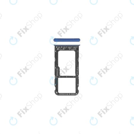 Huawei P Smart FIG-L31 - SIM / SD Slot (Blue) - 51661HSE Genuine Service Pack