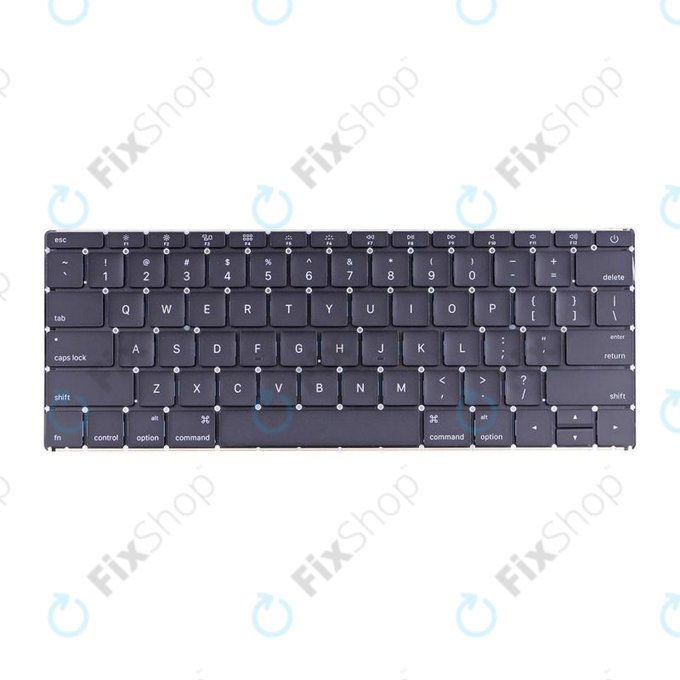 Apple MacBook 12" A1534 (Early 2015) - Klávesnice US