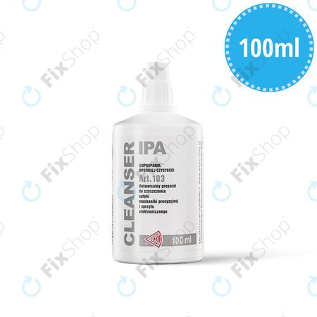 Isopropanol 100%, 100 ml, Cleanser IPA