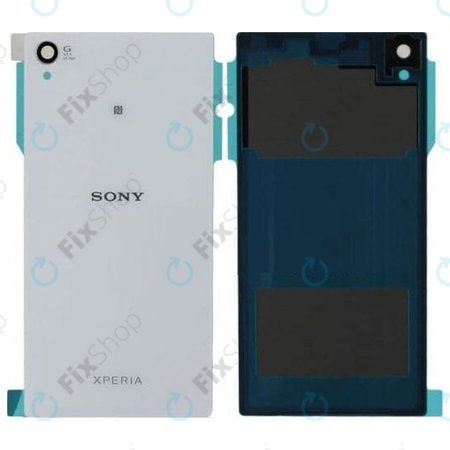 Sony Xperia Z1 L39h - Bateriový Kryt bez NFC Antény (White) - 1276-6950 Genuine Service Pack
