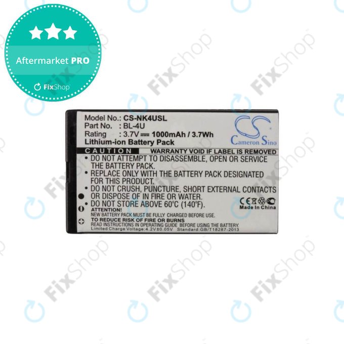 Nokia 3120 Classic - Baterie BL-4U 1000mAh HQ