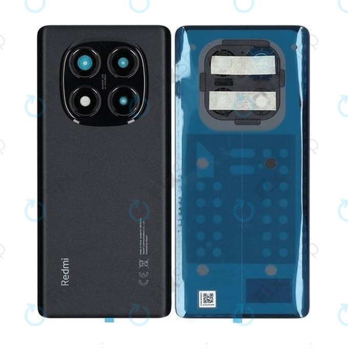 Xiaomi Redmi Note 14 Pro 4G 24116RACCG - Bateriový Kryt (Midnight Black) - 560008000O600 Genuine Service Pack