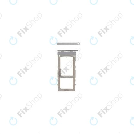 Samsung Galaxy Note 10 Plus N975F - SIM Slot (Aura White) - GH98-44514B Genuine Service Pack