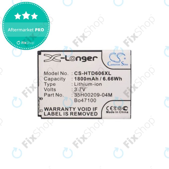 HTC Desire 326, 600, 608 - Baterie BO47100 1800mAh HQ