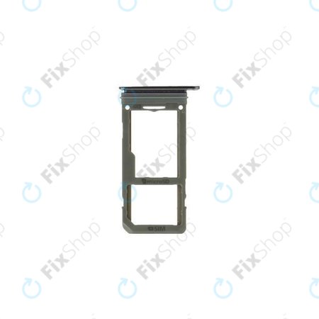 Samsung Galaxy S8 G950F - SIM/SD Slot (Midnight Black) - GH98-41131A Genuine Service Pack