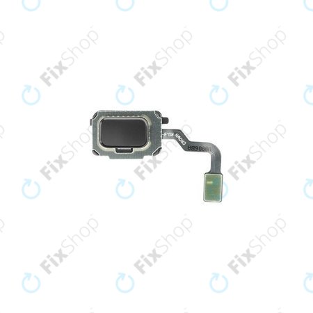 Samsung Galaxy Note 9 - Senzor Otisku Prstu + Flex Kabel (Midnight Black) - GH96-11798A Genuine Service Pack