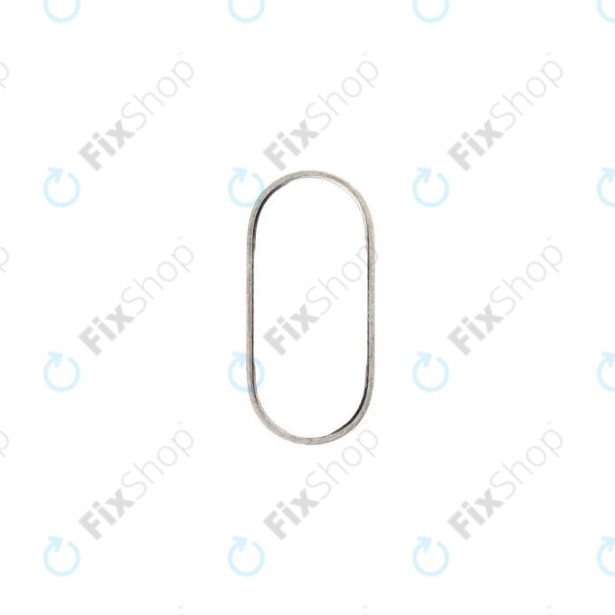 Apple iPhone X - Rám Sklíčka Zadní Kamery (Silver)