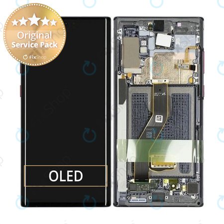 Samsung Galaxy Note 10 Plus N975F - LCD Displej + Dotykové Sklo + Rám (Star Wars) - GH82-21620A, GH82-21621A Genuine Service Pack