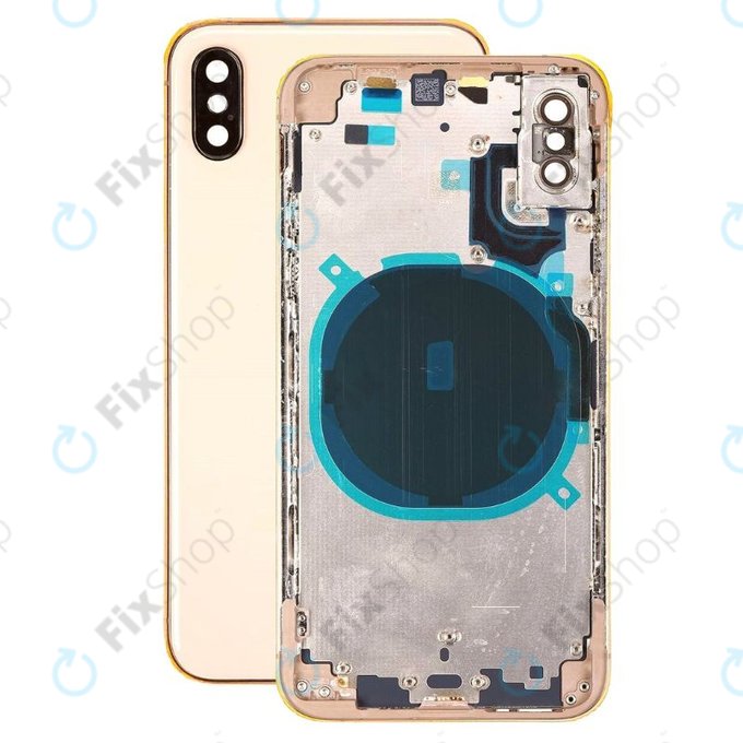 Apple iPhone XS - Zadní Housing (Gold)