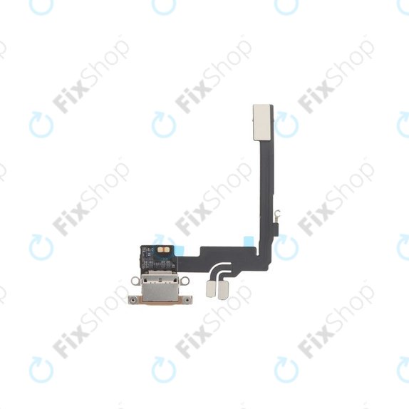 Apple iPhone 16 Pro - Nabíjecí Konektor + Flex Kabel (Desert Titanium)