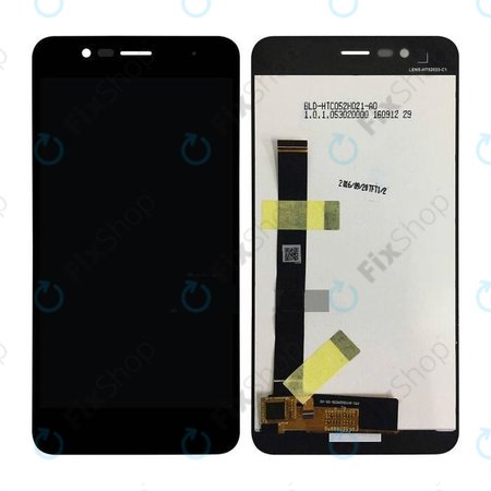Asus Zenfone 3 Max ZC520TL - LCD Displej + Dotykové sklo + Rám (Černá) - 90AX0086-R20010
