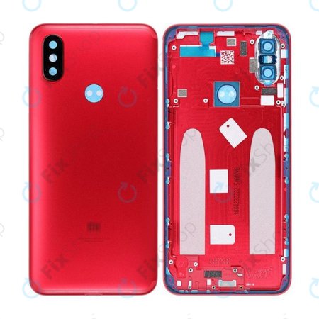 Xiaomi Mi A2 (Mi 6x) - Bateriový Kryt (Red)