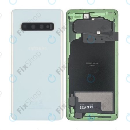 Samsung Galaxy S10 G973F - Bateriový Kryt (Prism White) - GH82-18378F Genuine Service Pack