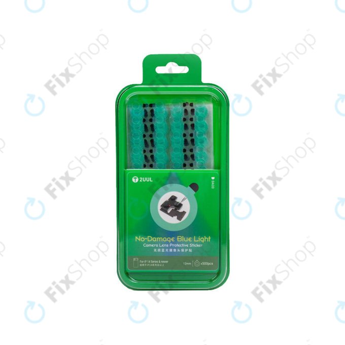 Ochranné nálepky na čočku kamery s filtrem modrého světla, 2UUL DA33, 500ks/balení