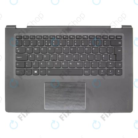 Lenovo Yoga 510-14AST - Klávesnice + Armrest - 77020931 Genuine Service Pack