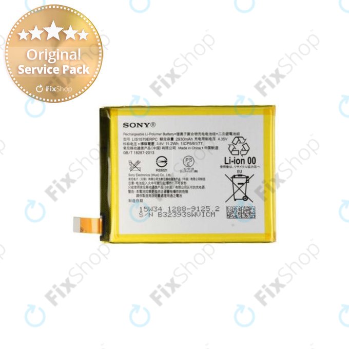 Sony Xperia Z3 Plus E6553 - Baterie LIS1579ERPC 2930mAh - 1288-9125 Genuine Service Pack