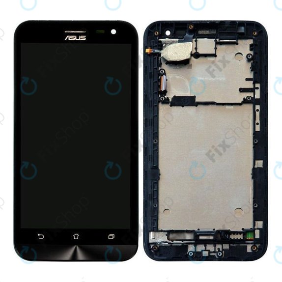 Asus Zenfone 2 Laser ZE500KL - LCD Displej + Dotykové Sklo + Rám (Black/Ceramic) - 90AZ00E0-R20010 Genuine Service Pack
