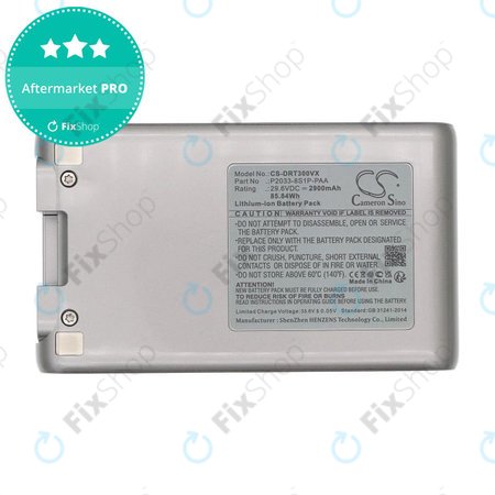 Baterie pro Dreame T30, 2900mAh, Li-Ion, 29.6V, P2033-8S1P-PAA, HQ