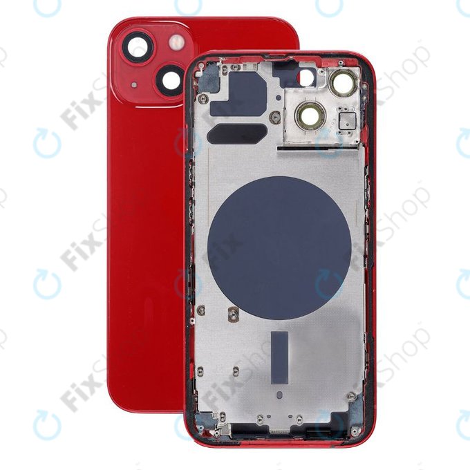 Apple iPhone 13 - Zadní Housing (Red)
