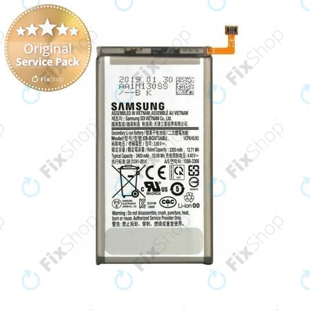 Samsung Galaxy S10 G973F - Baterie EB-BG973ABU 3400mAh - GH82-18826A Genuine Service Pack