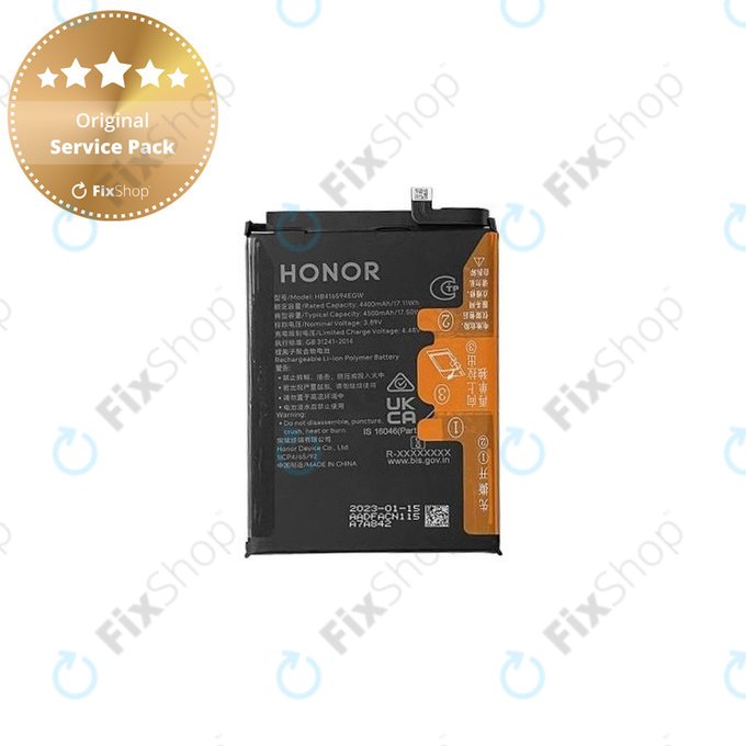 Honor X8a, Honor 90 Lite - Baterie HB416594EGW 4500mAh - 2402AADF Genuine Service Pack