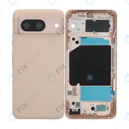 Google Pixel 8 - Bateriový Kryt Komplet (Rose)