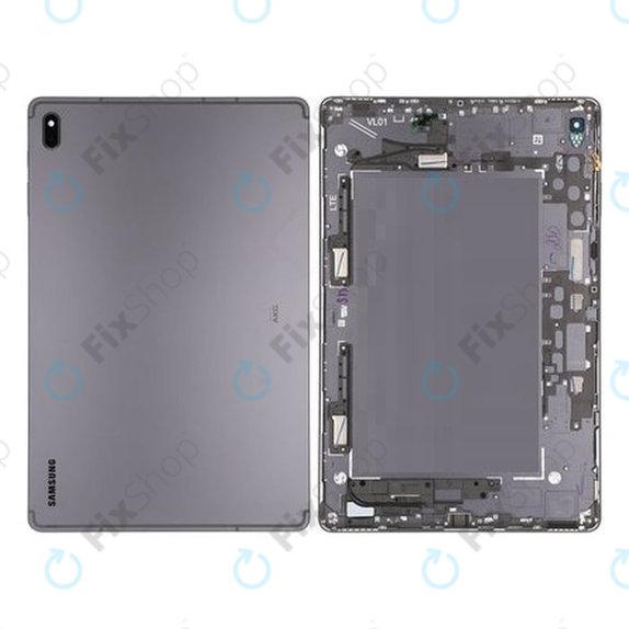 Samsung Galaxy Tab S7 FE 5G T736B - Bateriový Kryt (Mystic Black) - GH82-25745A Genuine Service Pack