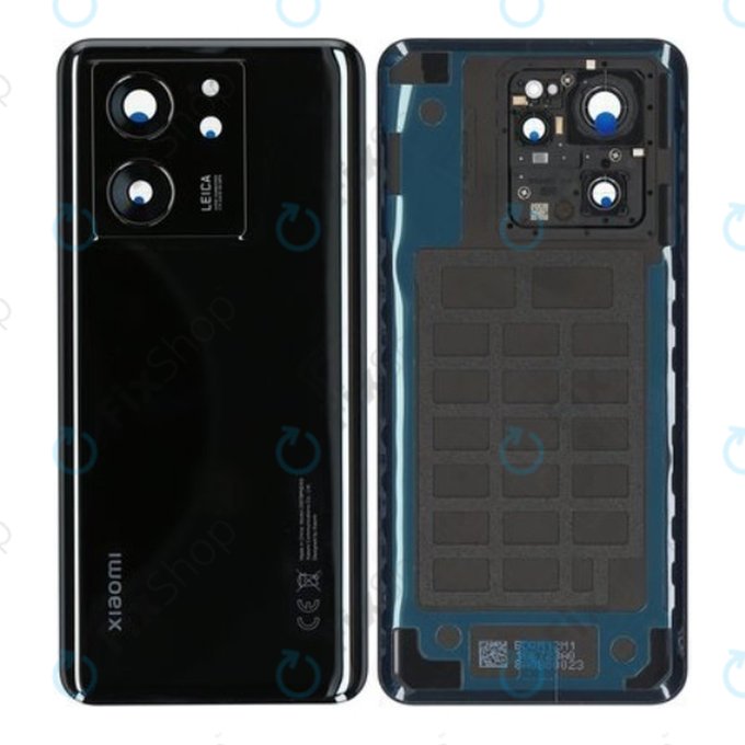 Xiaomi 13T, 13T Pro - Bateriový Kryt (Black) - 5600220M1200 Genuine Service Pack