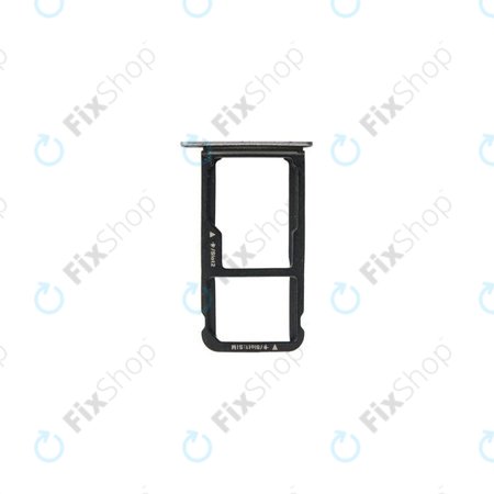 Huawei P10 Lite - SIM Slot (Black) - 51661EPF Genuine Service Pack