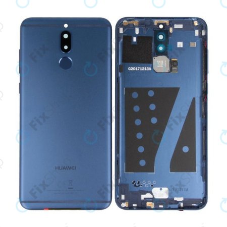 Huawei Mate 10 Lite RNE-L21 - Bateriový Kryt + Senzor Otisku Prstu (Aurora Blue) - 02351QQE, 02351QXM Genuine Service Pack