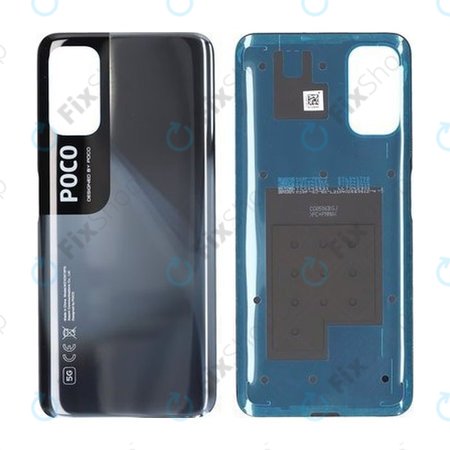 Xiaomi Poco M3 Pro - Batériový Kryt (Power Black) - 550500013E9X Genuine Service Pack
