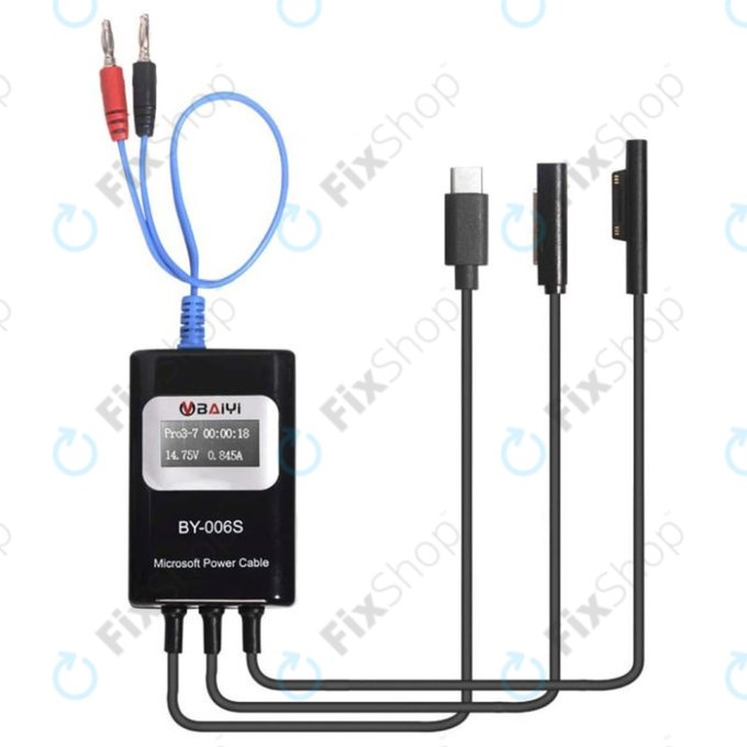 BY-006S - Multifunkční Napájecí Kabel pro Microsoft Surface Book, Go, Laptop, Pro, RT