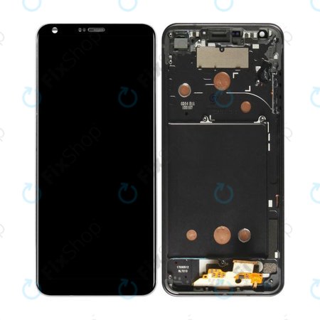 LG G6 H870 - LCD Displej + Dotykové sklo + Rám (Černá)