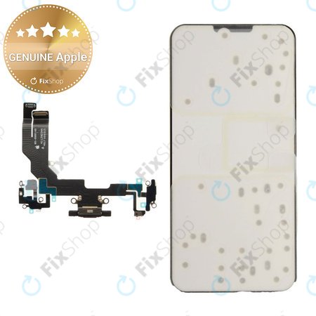 Nabíjecí Konektor + Flex Kabel pro iPhone 16e | Black | 923-12009 | Genuine Apple