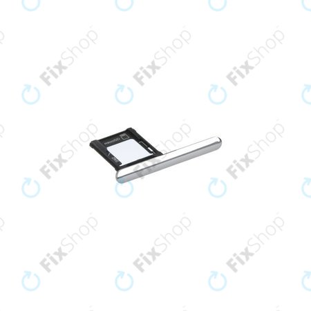 Sony Xperia XZ Premium Dual G8142 - SIM/SD Slot (Silver) - 1307-9909 Genuine Service Pack
