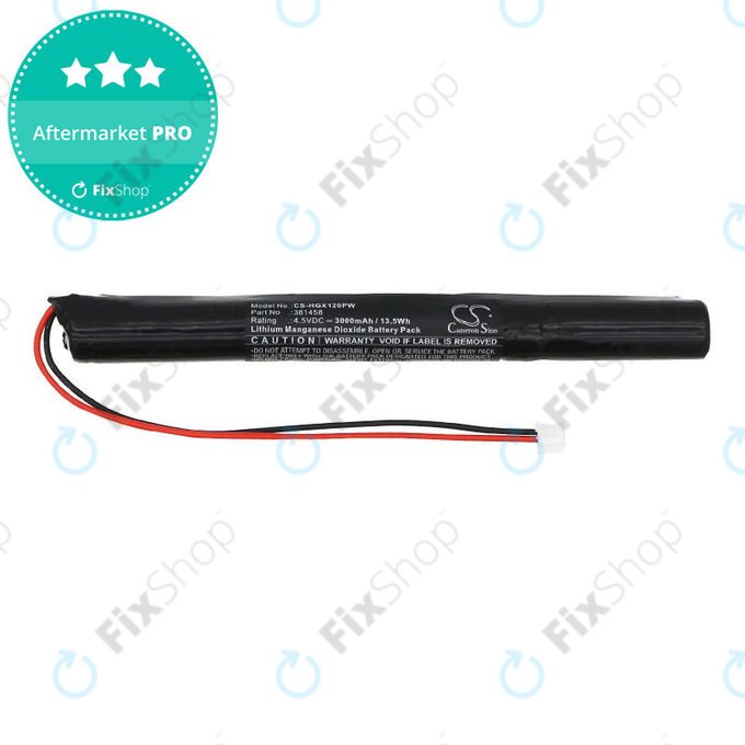 Baterie pro Hilti 120-ME, GX 120 ME, 3000mAh, Li-MnO2, 4.5V, 381458, HQ